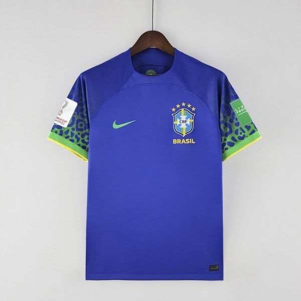Camiseta Brasil 2022 — Segunda equipación