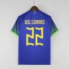 Camiseta Brasil 2022 — Segunda equipación