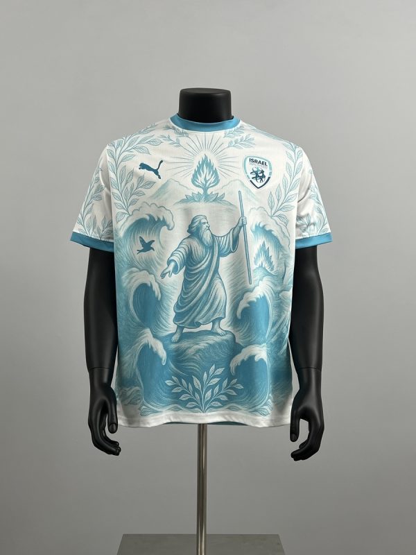Camiseta Israel 2025 — Blanco