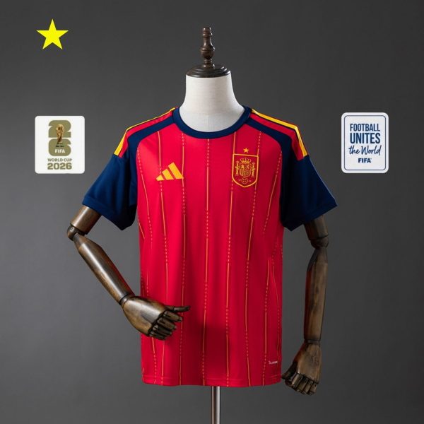 Camiseta España 2026 — Primera equipación (Diseño 01)