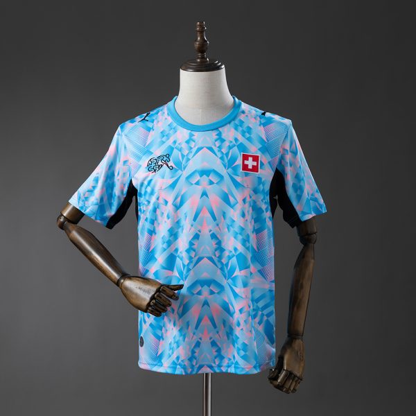 Camiseta Suiza 2026 — Segunda equipación (Diseño 01)