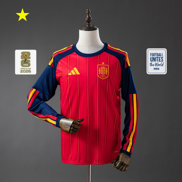 Camiseta España 2026 — Primera equipación (Diseño 02)