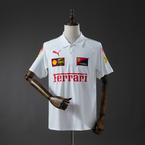 Polo Ferrari F1 2025 — Blanco