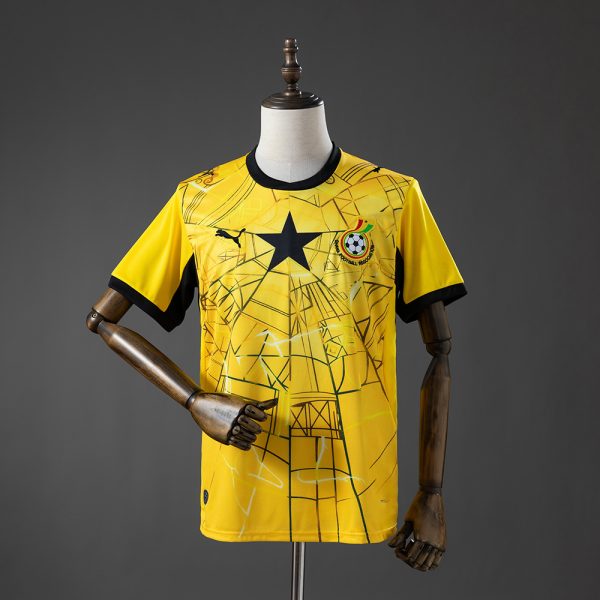 Camiseta Ghana 2026 — Segunda equipación (Diseño 01)