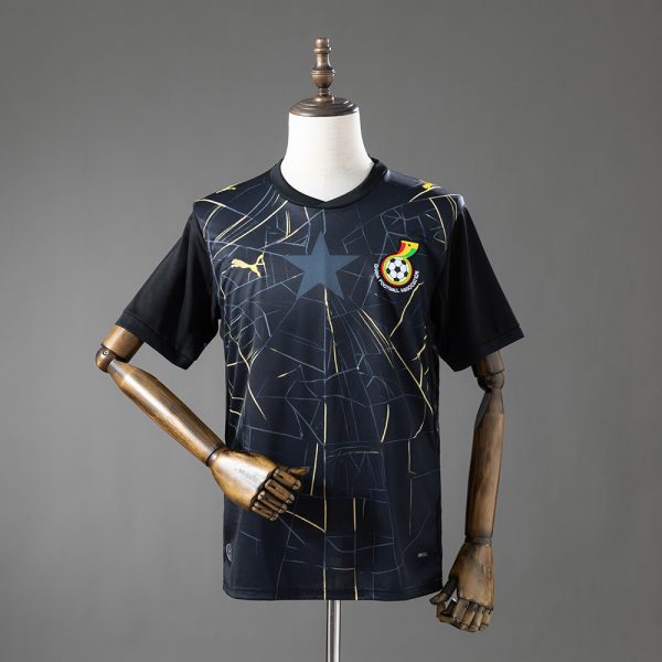 Camiseta Ghana 2026 — Negro