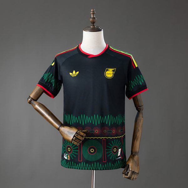 Camiseta Jamaica 2026 — Segunda equipación (Diseño 02)