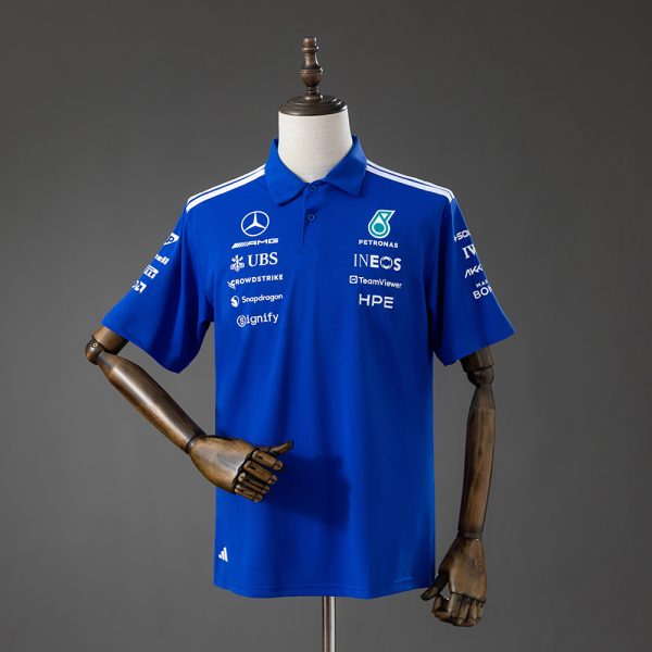 Polo Mercedes-AMG Petronas F1 2026 — Azul